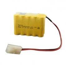 DC 12V 600mAh 2x5 NI-CD 소방용배터리, 1개, 1개