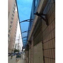 창문빗물막이 비가림막 어닝 처마 테라스차양막 지붕, 80x120cm 알루미늄 합금 강화 어닝 확장/브래킷