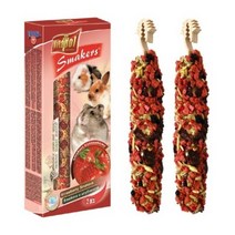 비타폴 zvp 1117 딸기 스매커 2P / 새 앵무새 사료 먹이 모이 간식.비타폴, 상세설명 참조