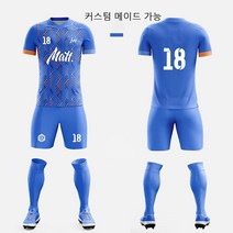 주니어 축구복세트 반팔 반바지 유니폼 트레이닝복 투피스 양면 작용ZH23040711