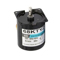 전문모터 저속 저소음 저진동 고속 소 중 대형 AC DC 높은 토크 00kg 28w 드, 5rpm, 1개