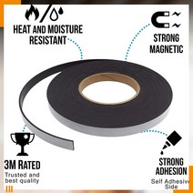 고칠라 스마트공구 다목적 접착식 마그네틱 테이프 유연한 스트립 너비 15mm 두께 DIY용 3m, [01] Buy 1 Roll, 01 Buy 1 Roll