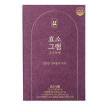 효소그램 고구마맛 효소다이어트 곡물발효효소 포당 3g, 50박스, 20포