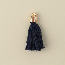 하이동대문 실캡 골드(소) 태슬 장식, 1세트, 네이비