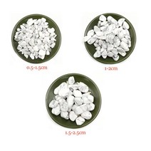 장식자갈 1KG 떨어진 돌 하울 라이트 자갈 보석 물고기 탱크 화분 스팀 룸 정원 장식 홈 오피스, 01 1KG_03 1.5-2.5cm