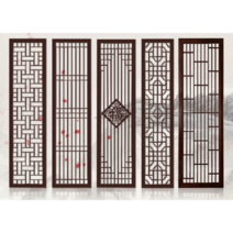 한옥 파티션 가림막 찻집 전통 주점 민속촌 가벽, 주사위 놀이 200x50