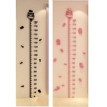 병원벽 어린이 신장 키재기자180cm입체스티커 성장표 키즈카페 신장계 아이추억쌓기, 핑크, 상세페이지 참조