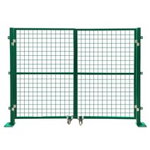 의정부 바리게이트 가이드라인 휀스 울타리 창고 1500, 높이2.0mx전체너비1.0m단일문1