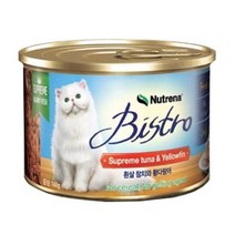 비스트로 고양이캔 생선, 12개, 흰살참치 + 황다랑어 혼합맛
