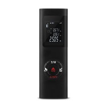 레이저 레벨기 수평기 수직기 측량기 사선 40m Digital Level Laser Rangefinder Distance Meter Mini USB, 한개옵션0