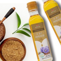 참좋은 아마씨유 180ml HACCP 인증제품 저온압착 아마씨오일, 1병