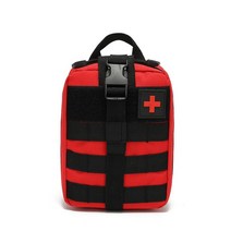 전술 Molle EDC 파우치 응급 처치 키트 의료 가방 전화 홀더 캠핑 생존 IFAK 가방 군사 사냥 액세서리 팩, 19.type4 red