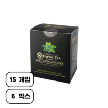 탐앤탐스 삼각티백 허브티 페퍼민트, 1g, 90개, 90개, 1개입