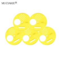 6PCS Dia267 quot플라스틱 꿀벌 하이브 박스 입구 게이트 회전 디스크 둥지 문 벌집 통풍구 흐름 장비 양봉 공급 업체, yellow+12PCS