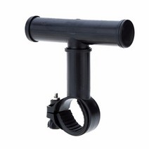 자전거 프레임 핸들 바 익스텐더 라이트 사이클링 부품 마운트 산악 도로 자형 익스텐더, 검은색