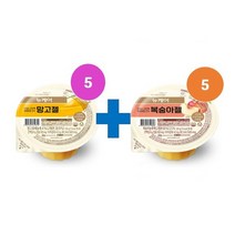 뉴케어 복숭아젤 (100gX5개)+뉴케어 망고젤 (100gX5개), 5개+5개, 100g, 100g