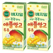 베지밀 애플망고 두유 190ml x 48팩, 상세페이지 참조, 48개