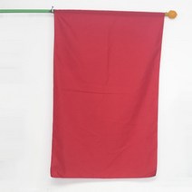 대형 응원깃발(60x90cm / 90x130cm) 운동회 깃발대 체육대회 응원용 깃발, 빨간색(중/가로60세로90cm)+플라스틱깃대