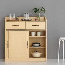 모던 감성의 컨디먼트바 / PEMBA 부페 캐비넷 그릇장, 캄포어베니어