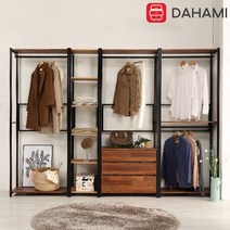 코햄 멀바우 LPM 드레스룸 행거 옷장, 02. 코햄 2단 행거(800mm)