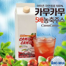 카무카무 주스 까무까무 쥬스 5배 농축액 1000ml 아마존 자연 원료 100% 천연 비타민C 안토시아닌 폴리페놀