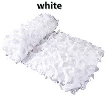 야외 블랙 블루 그린 사막 베이지 육군 위장 자동차 텐트 그물 캠핑 하이킹 사냥 천막, WHITE+2mx2m