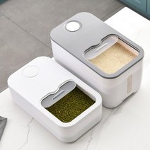 슬라이드 쌀통 쌀보관통 보관함 5kg 10kg