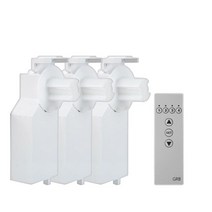 전동블라인드 본체3+4채널리모컨 암막롤커튼 셀프설치 전동브라인드-72394EA