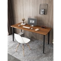 서재 컴퓨터 책상 사무용 모션 철재 공부 데스크 원목 게이밍, 블랙 선반골드 오크