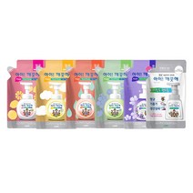 아이 깨끗해 200ml 리필순 레몬 청포도 복숭아 퍼플 키친 민트 손세정제, 아이깨끗해 리필 200ml 블루밍퍼플