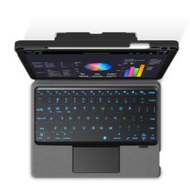 가성비 음성 iPad Pro 11 12.9 5th 4th 3th 10.2 2021 Air3 "Air4 케이스 백라이트 분리형 커버, 01 iPad Pro 12.9 2021, 01 English Black