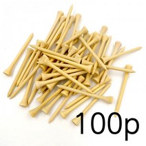 나무티 원목티 골프티 루체골프티 1봉 100개 1 SET, 03.롱롱티(8.2cm)100개1봉