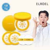 [기본] 엘로엘 1초보정 파데프리+ 선쿠션 본품1+리필2, 단품