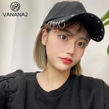 VANANA2 4링 아일렛 캐쥬얼 힙 볼캡 야구모자 (3color)