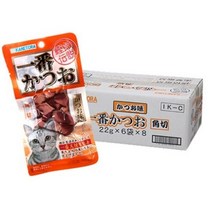 펫모닝 카네토라 고양이 간식 22g, 순살 가다랑어 컷 IK-C, 48개입