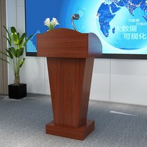 강연대 사회자 연설데스크 교수님 강의대 연설대 원목, F모델 60x40x110