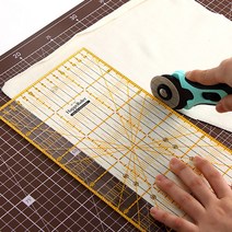 40-585 논슬립 컬러라인 소잉컷팅자_15X60cm z1