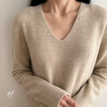 ls 로즈힙 라쿤 울 브이넥 롱 홀가먼트 니트 원피스 아이보리 카멜 먹색 블랙