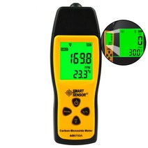 일산화 이산화 가스 공기질 측정기 감지기 CO Detector Handheld Carbon Monoxide Meter with High Precisi, 01 AS8700A