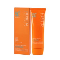 웰코스 헤리에타 레포츠 디펜스 선크림 70g SPF50+, 단품