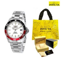 INVICTA 한국공식수입원 정품 인빅타 남성용 오토매틱 캘린더 메탈시계 9404(인빅타 쇼핑백 증정)