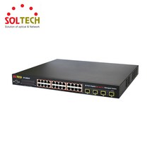 솔텍 SFC4000HP 24포트 PoE 스위치 1000Mbps