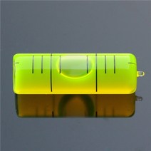 레벨측정기 수평계 여러 사양 및 정밀 유리관 레벨 버블 고정밀 수준기 녹색 액체 블리스 터 직경 9mm, 9x30(1.2)