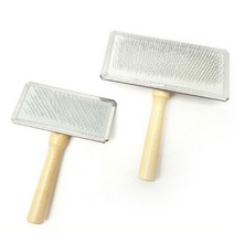 푸들 비숑 목욕후 털엉킴 슬리커 브러쉬 애견 털제거