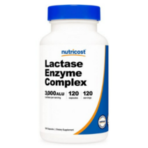 뉴트리코스트 락타아제 리파아제 프로테아제 소화효소 3000ALU 120캡슐 lactase