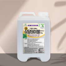 보현채우미 기름때잘빼는 식당테이블 클리너 10kg 1개 RE0301001