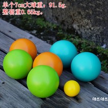보치아 체험용 세트 잔디 뉴스포츠 보체아 어린이집 우드 잔디볼 프렌치볼 원목, -, 우드볼 7cm 91.5g 6개입