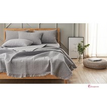 MMS_국산 SS 간절기 Q 진드기차단 아사면100 피그먼트워싱 침구류 베개커버 스프레드 이불패드 침대세트_mms