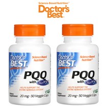 닥터스베스트 PQQ BioPQQ 함유 20mg 베지캡슐 30정 X 2병 피큐큐 폴리페놀