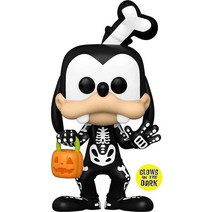 Funko 디즈니 모음 POP! 비닐 피규어 해골 구피 (어둠 속에서 빛나는) 9cm
